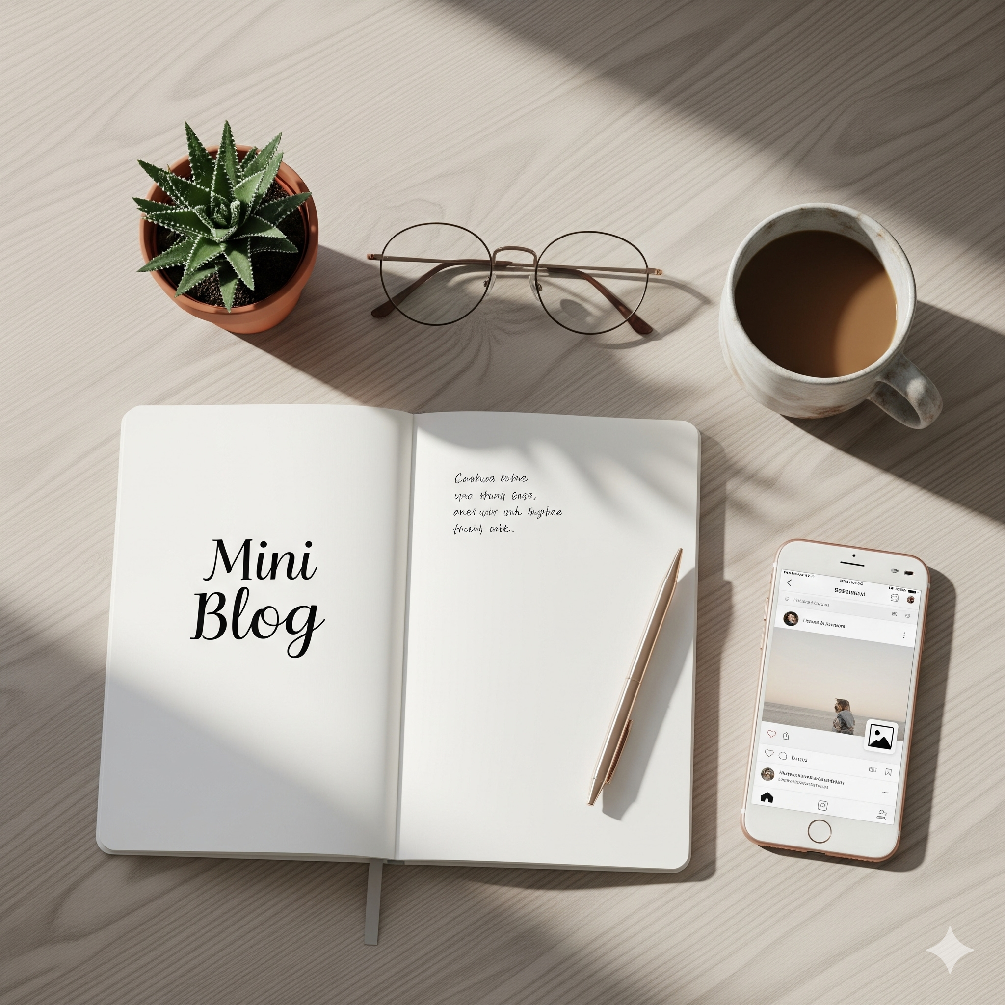 Mini blog logo