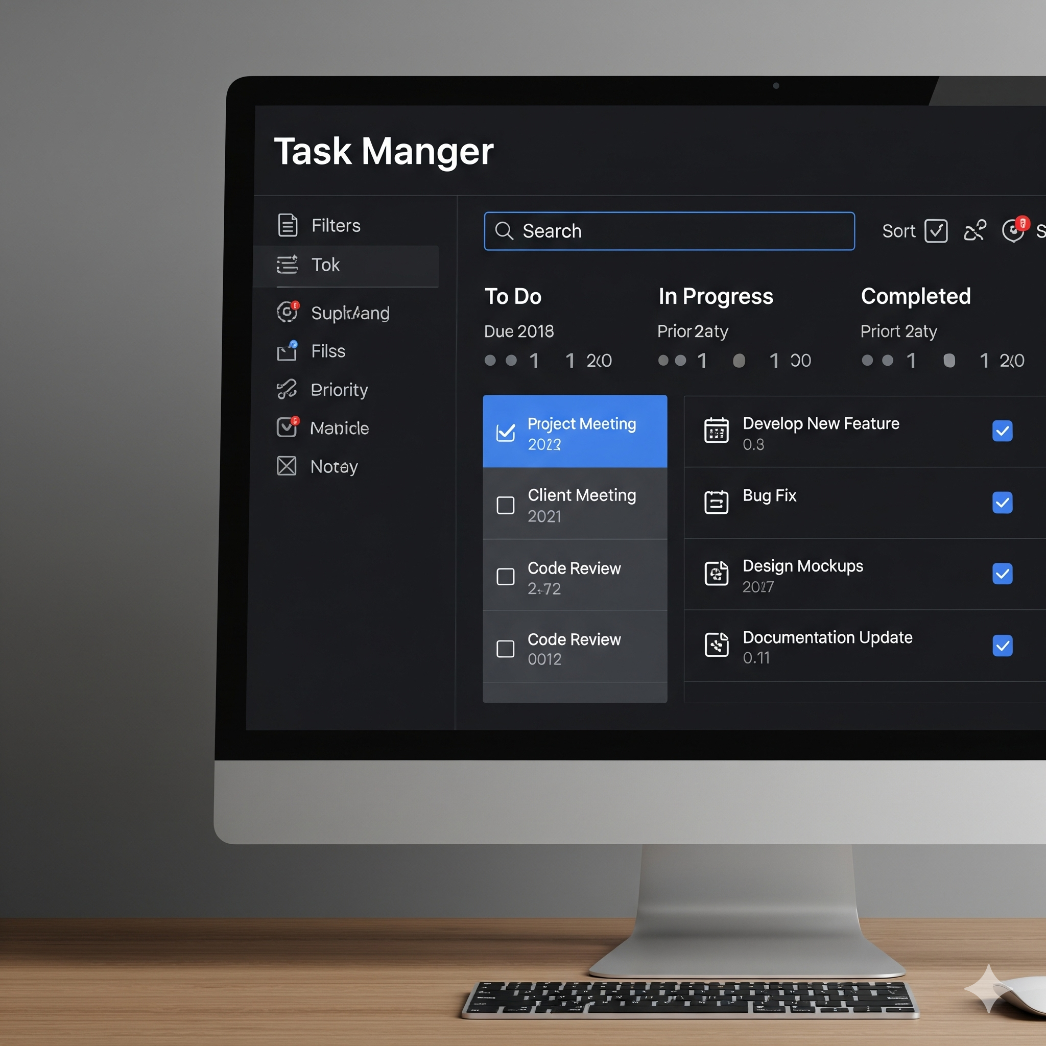 Task manager logo